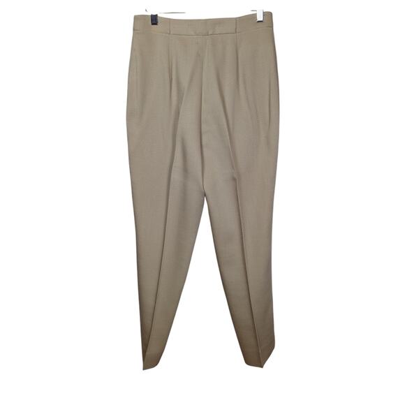 90s Vintage INC International Concepts Double Breasted Wool Pant Suit Tan Size 8 - Picture 8 of 16